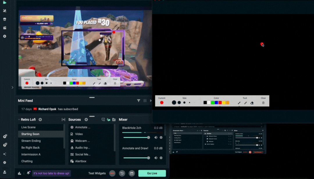 on screen annotate and draw source 